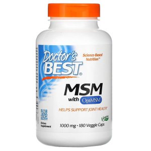 DOCTOR'S BEST MSM (siarka organiczna) OptiMSM 1000mg