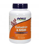 NOW FOODS Celadrin & MSM 500mg - 120 kapsułek