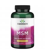 Swanson MSM TruFlex Methylsulfonylmethane (metylosulfonylometan) 1000mg - 240 kapsułek 