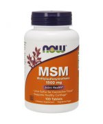 NOW FOODS MSM 1500mg - 200 tabletek