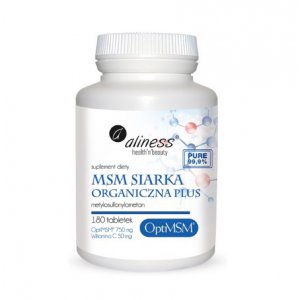 ALINESS Siarka Organiczna OptiMSM PLUS