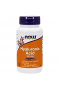 NOW FOODS Hyaluronic Acid 50mg + MSM 450mg (Kwas hialuronowy i MSM) - 60 kapsułek