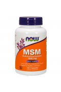 NOW FOODS MSM 1000mg - 120 kapsułek