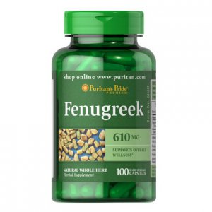 PURITANS PRIDE Kozieradka Pospolita 610mg