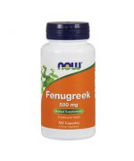 NOW Fenugreek (Kozieradka) 500mg - 100 kapsułek