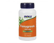 NOW FOODS Fenugreek (Kozieradka) 500mg