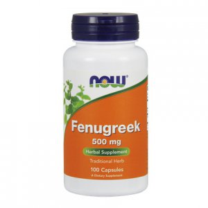 NOW FOODS Fenugreek (Kozieradka) 500mg