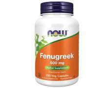 NOW FOODS Fenugreek (Kozieradka) 500mg