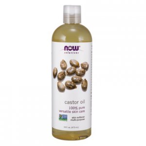 NOW Olej rycynowy 100% czystości 473ml