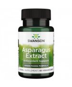 SWANSON Asparagus Extract (Wyciąg ze szparagów ) 170mg - 60 kapsułek