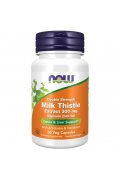NOW FOODS Milk Thistle Extract with Artichoke & Dandelion (Sylimarin, Karczoch, Mniszek Lekarski) - 100 kapsułek