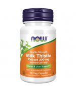 NOW FOODS Milk Thistle Extract with Artichoke & Dandelion (Sylimarin, Karczoch, Mniszek Lekarski) - 200 kapsułek