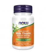 NOW Milk Thistle Extract with Artichoke & Dandelion (Sylimarin, Karczoch, Mniszek Lekarski) - 100 kapsułek