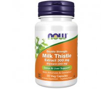 NOW FOODS Milk Thistle Extract with Artichoke & Dandelion (Sylimarin, Karczoch, Mniszek Lekarski)