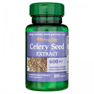 PURITANS PRIDE Seler - Celery Seed 600mg
