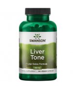 SWANSON Liver tone - liver detox formuła - 120 kapsułek