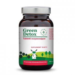 AURA HERBALS Green Detox w tabletkach 100g 