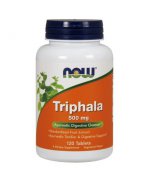NOW Triphala 500mg - 120 tabletek