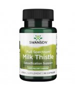 Swanson Full Spectrum Milk Thistle 500mg (ostropest plamisty) - 30 kapsułek