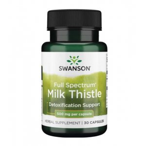 Swanson Full Spectrum Milk Thistle 500mg (ostropest plamisty)