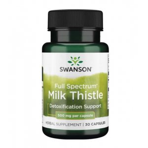 Swanson Full Spectrum Milk Thistle 500mg (ostropest plamisty)