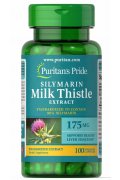 Puritan's Pride Silymarin Milk Thistle Extract, 175mg ostropest plamisty - 100 kapsułek 