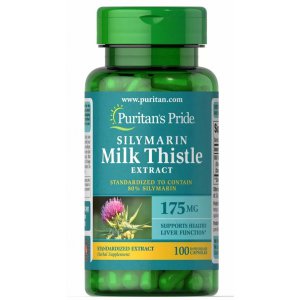 Puritan's Pride Silymarin Milk Thistle Extract, 175mg ostropest plamisty