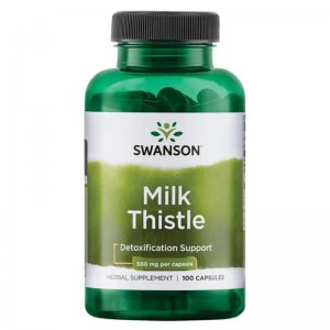 SWANSON Full Spectrum Milk Thistle (Ostropest plamisty) 500mg