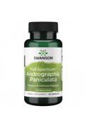 SWANSON Full Spectrum Andrographis Paniculata (Brodziuszka wiechowata) 400mg - 60 kapsułek