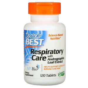 Doctor's Best Respiratory Care With Andrographis Leaf Extract