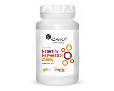 Aliness Naturalny Resweratrol Veri-Te 250mg 