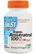 Doctor's Best Trans Resweratrol with ResVinol-25 100mg - 60 kapsułek