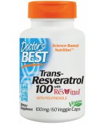 Doctor's Best Trans Resweratrol with ResVinol-25 100mg - 60 kapsułek