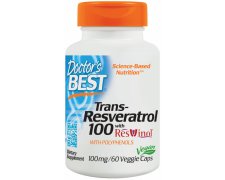 Doctor's Best Trans Resweratrol with ResVinol-25 100mg
