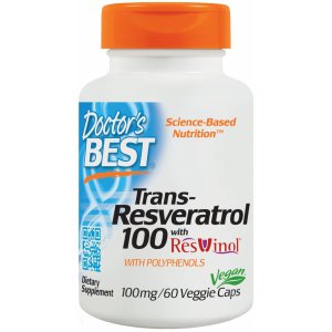 Doctor's Best Trans Resweratrol with ResVinol-25 100mg