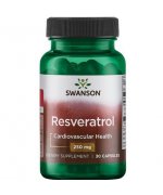 SWANSON Resweratrol 250mg - 30 kapsułek