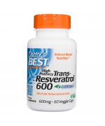 Doctor's Best Trans-Resveratrol 600 mg - 60 kapsułek