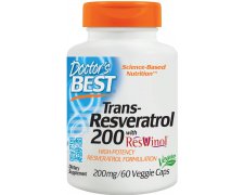 Doctor's Best Trans Resweratrol with ResVinol-25 200mg