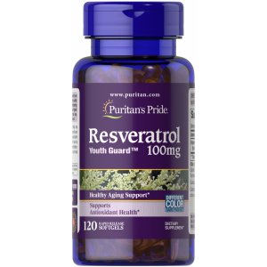 Puritan's Pride Resveratrol, 100mg