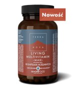 TERRANOVA LIVING MULTIVITAMIN MAN - zestaw witamin dla mężczyzn - 100 kapsułek
