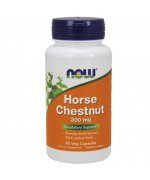 NOW FOODS Horse Chestnut (Kasztanowiec zwyczajny ) 300mg - 90 kapsułek