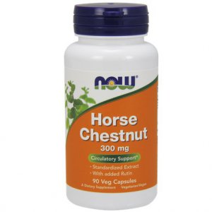 NOW FOODS Horse Chestnut (Kasztanowiec zwyczajny ) 300mg