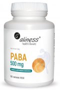 Aliness PABA (kwas p-aminobenzoesowy) 500mg - 100 kapsułek