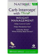 Natrol Carb Intercept with Phase 2 Ekstrakt z białej fasoli - 60 caps