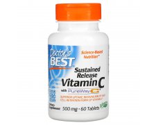 DOCTOR'S BEST Sustained Release Vitamin C with PureWay-C 