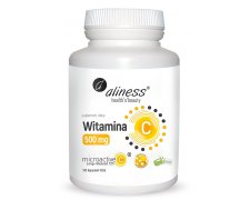 Aliness Witamina C 500 mg, microactive 12h VEGE