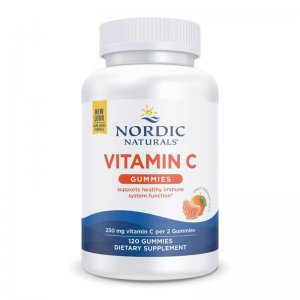 Nordic Naturals Witamina C Gummies, 250mg żelki mandarynka