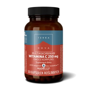 TERRANOVA MULTIASKORBINIAN WITAMINA C 250 mg OWOCE KOMPLEKS