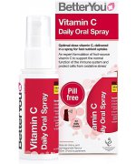 BetterYou Vitamin C Daily Oral Spray, Natural Cherry and Pomegranate witamina C - 50 ml.