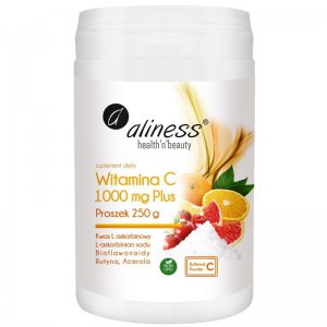 ALINESS Witamina C PLUS 1000mg Buforowana 250g